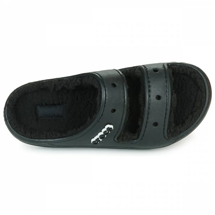 CROCS CLASSIC COZZZY SANDAL 207446-060 BLACK/BLACK