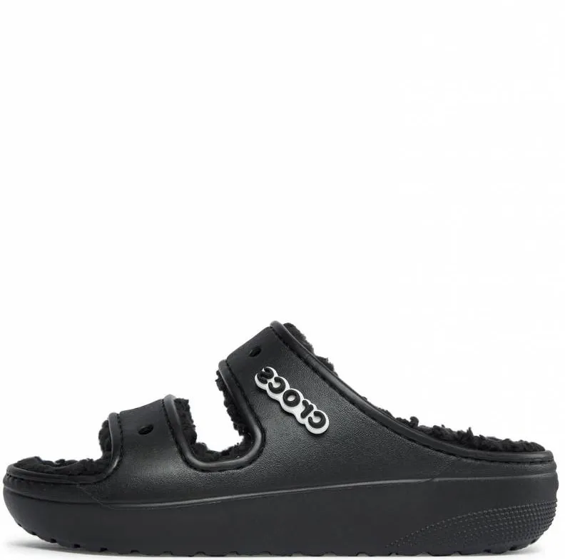 CROCS CLASSIC COZZZY SANDAL 207446-060 BLACK/BLACK