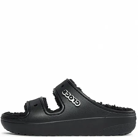 CROCS CLASSIC COZZZY SANDAL 207446-060 BLACK/BLACK