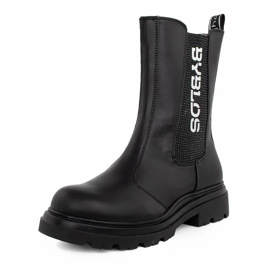 BYBLOS GIRLS BOOTS O-391 BLACK