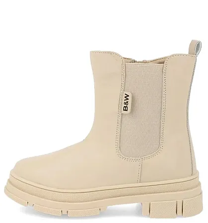 CONGUITOS BY B&W MI5 59102 NAPA BEIGE CHELSEA BOOTS