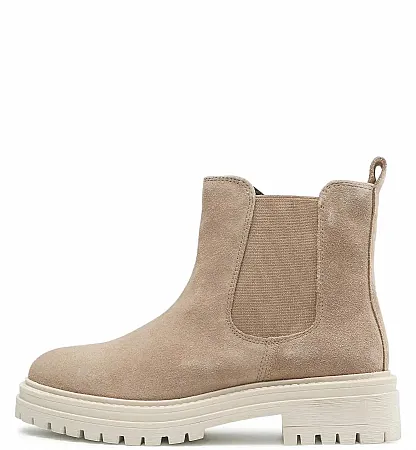 GEOX CHELSEA  D IRIDEA D26HRS 00022 C5004  S SUEDE SAND  WOMAN  ANKLE BOOTS  URBAN