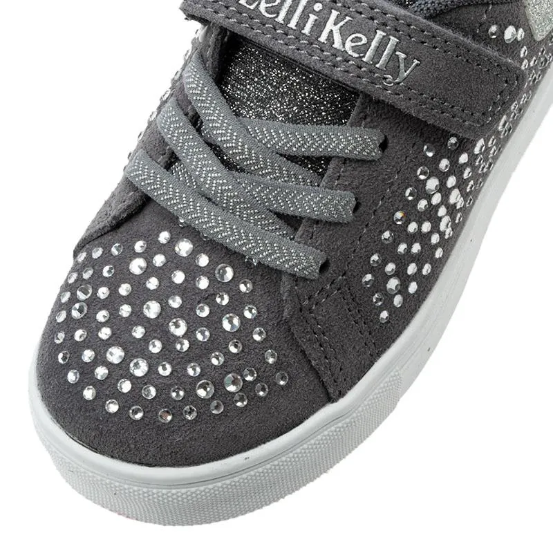 LELLI KELLY POLVERE DI STELLA LKAA2247 ER01 GRIGIO SNEAKERS