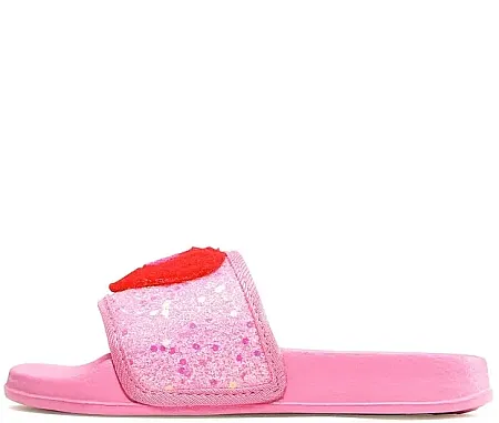AGATHA RUIZ DE LA PRADA 232981-A1 FUCSIA GLITTER FLIP FLOP CORAZON