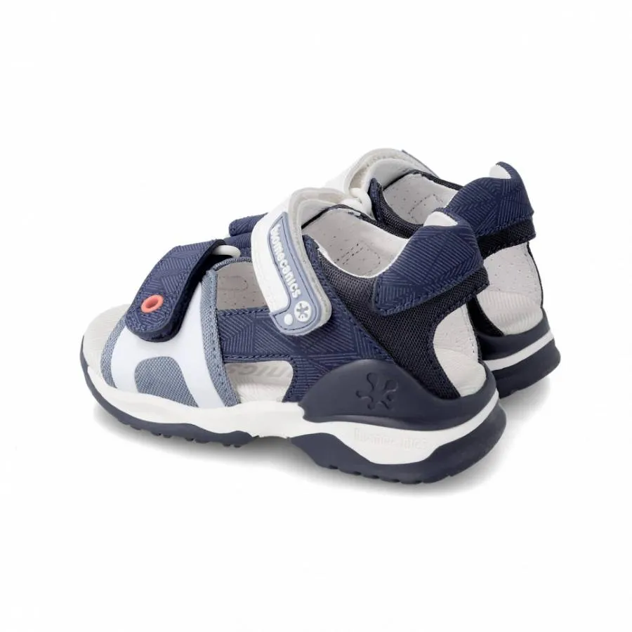 BIOMECANICS SANDALS BOYS 222263 A2 OCEAN BLANCO