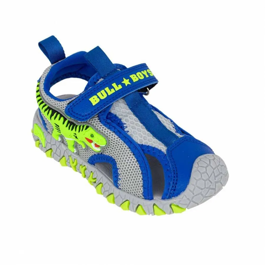 BULL BOYS T-REX SANDALO LIGHTS DNCL2140 AEH3 BLU/ROYAL