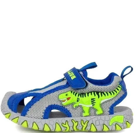 BULL BOYS T-REX SANDALO LIGHTS  DNCL2140 AEH3 BLU/ROYAL