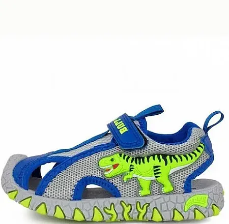 BULL BOYS T-REX SANDALO LIGHTS  DNCL2140 AEH3 BLU/ROYAL