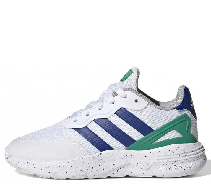 ADIDAS NEBZED K HQ6141 LIFESTYLE ROYBLU/CORGRN