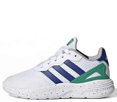 ADIDAS NEBZED K HQ6141 LIFESTYLE ROYBLU/CORGRN