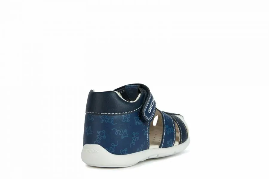 GEOX B.ELTHAN BABY BOY FIRST STEPS B021PC 000BC C4343 LT NAVY