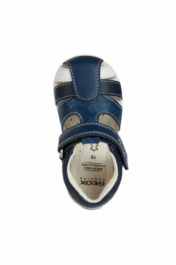 GEOX B.ELTHAN BABY BOY FIRST STEPS B021PC 000BC C4343 LT NAVY