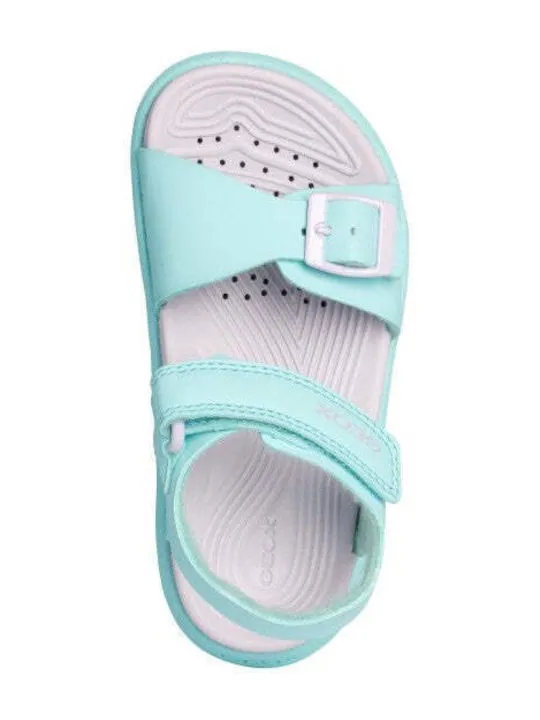 GEOX J SANDAL OUTDOOR FUSBETTO GI J35QA 000BC C3B8R 1 WATERSEA/LILAC
