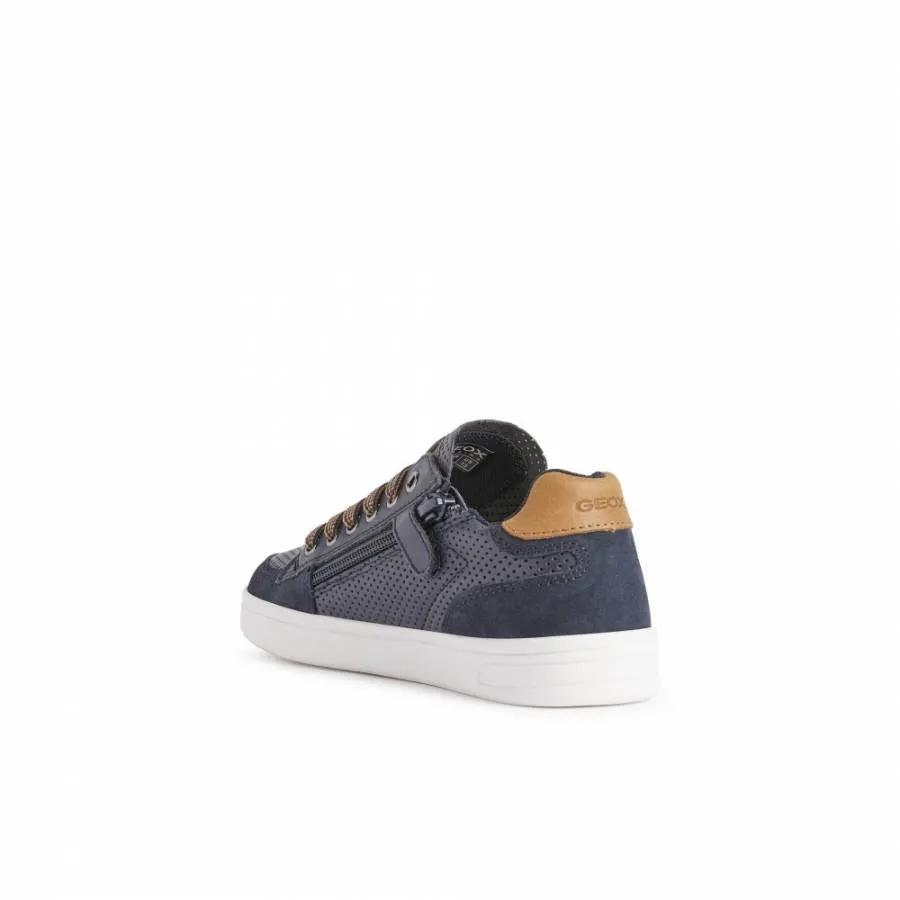 GEOX J DJROCK BOY CASUAL J255VB 0CL22 CF46N NAVY/COGNAC