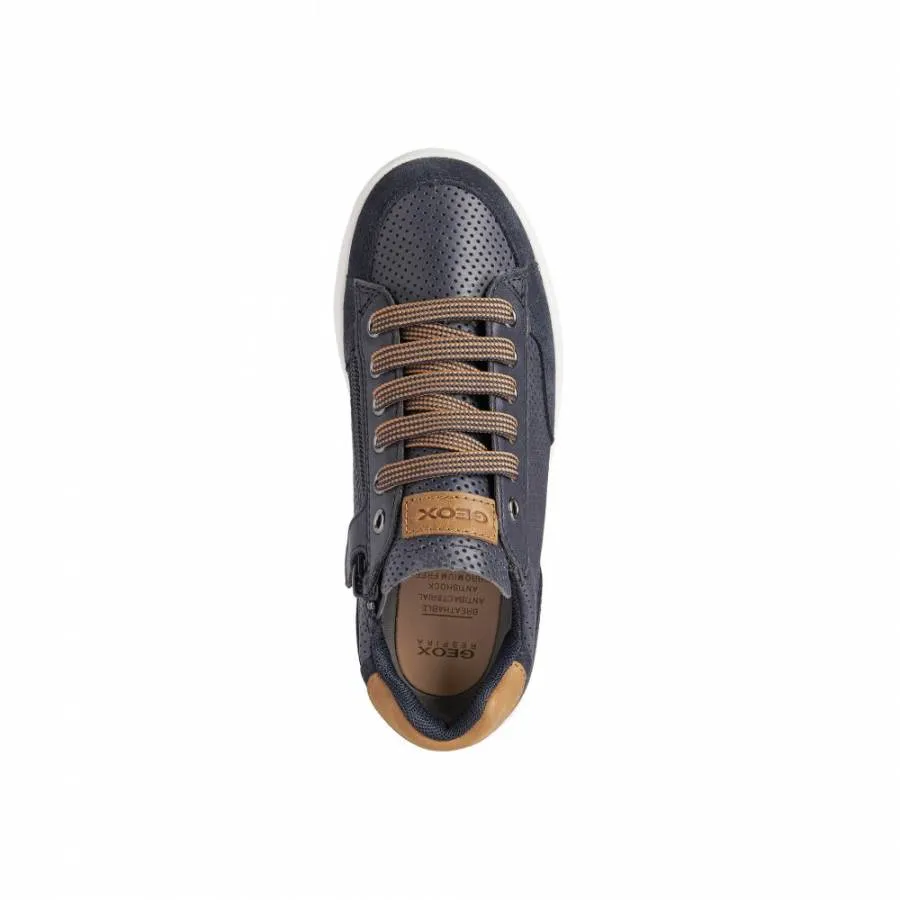 GEOX J DJROCK BOY CASUAL J255VB 0CL22 CF46N NAVY/COGNAC