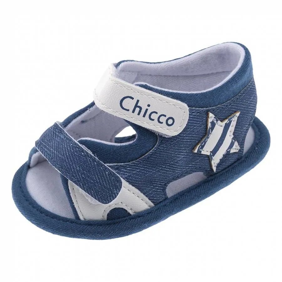 CHICCO BABY BOYS SANDAL NETTARE 6918400 860 DENIM PRINTED PU