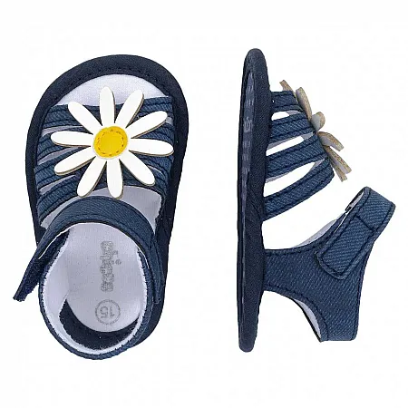CHICCO BABY GIRLS SANDAL NILLA 6921700 860 PRINTED PU DENIM