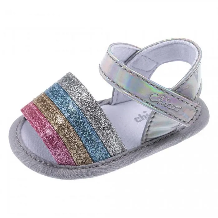 CHICCO BABY GIRLS SANDAL NIRAFFA 6918700 970 MULTICOLOR LAMINATED PU