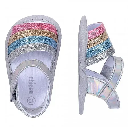 CHICCO BABY GIRLS SANDAL NIRAFFA 6918700 970 MULTICOLOR LAMINATED PU