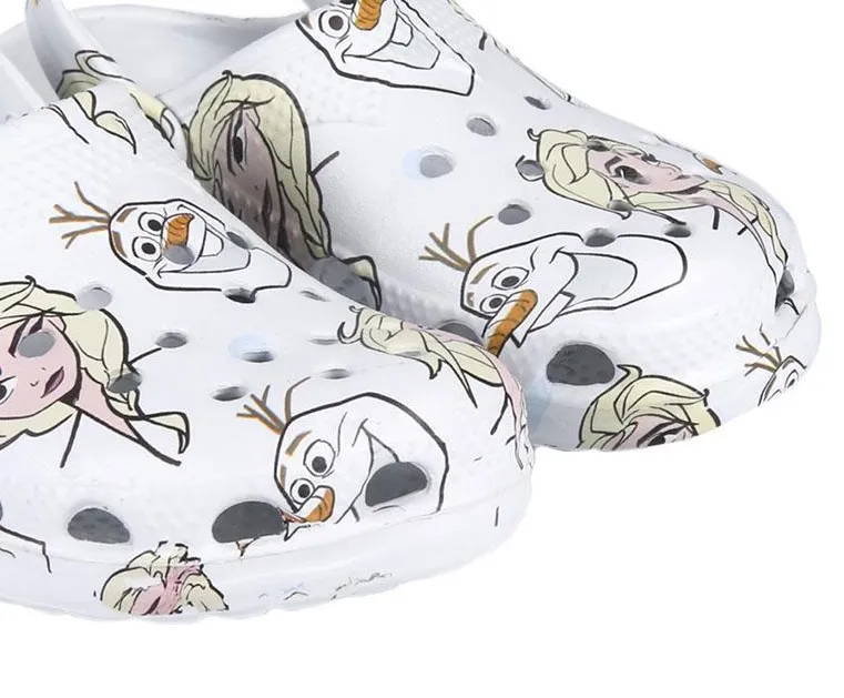 DISNEY FROZEN II CLOG GIRLS 2300005249 WHITE