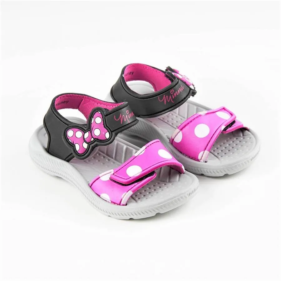 DISNEY MINNIE MOUSE SANDAL GIRLS 2300005812 BLACK/FUXIA