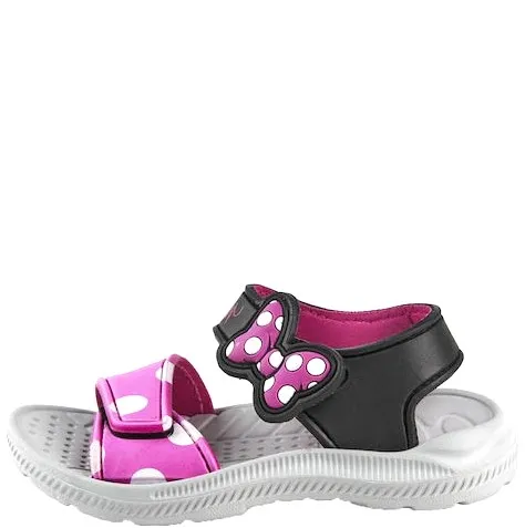 DISNEY MINNIE MOUSE SANDAL GIRLS 2300005812 BLACK/FUXIA