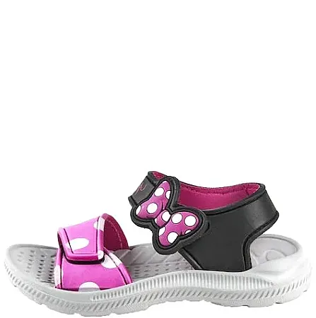 DISNEY MINNIE MOUSE SANDAL GIRLS 2300005812 BLACK/FUXIA