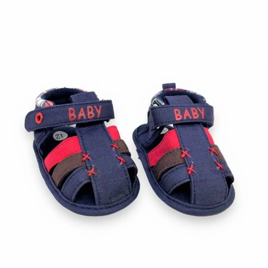 CHILDRENLAND SANDAL BOYS ΑΓΚΑΛΙΑΣ D2161 NAVY/RED
