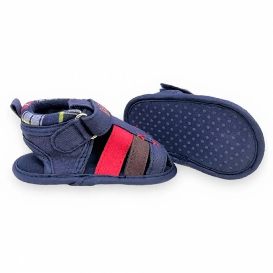 CHILDRENLAND SANDAL BOYS ΑΓΚΑΛΙΑΣ D2161 NAVY/RED