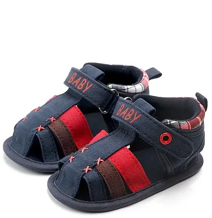 CHILDRENLAND SANDAL BOYS ΑΓΚΑΛΙΑΣ D2161 NAVY/RED