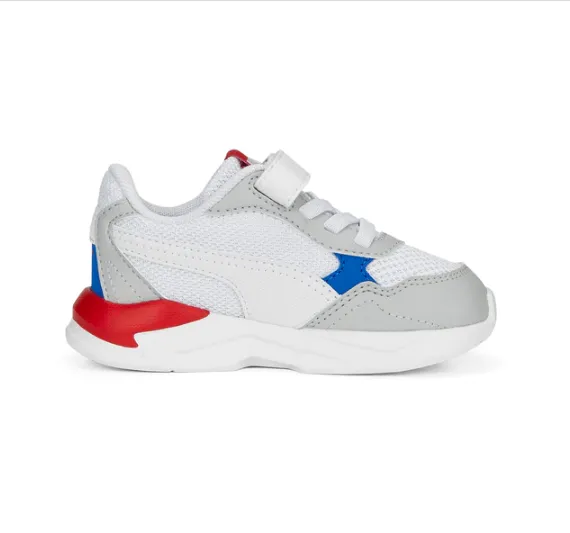 PUMA X-RAY SPEED LITE AC INF 385526 18 WHITE/WHITE/GRAY/RED