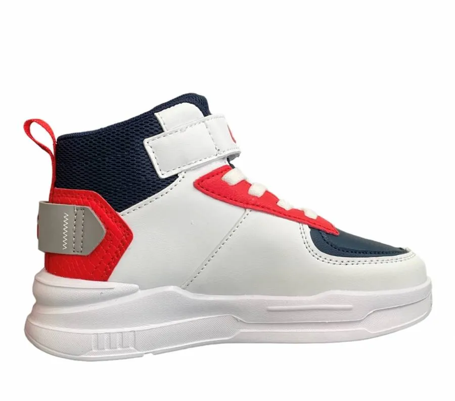 FILA MEMORY AYO 2 V MID KIDS 3YF33005-214 WHITE/NAVY/CHINESE RED