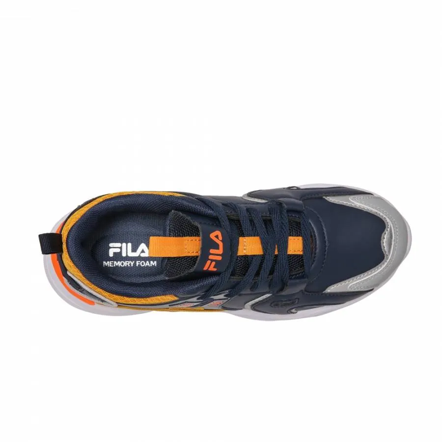 FILA MEMORY SPACE LACE 3YF33007-255 NAVY/SHOCKING ORANCE