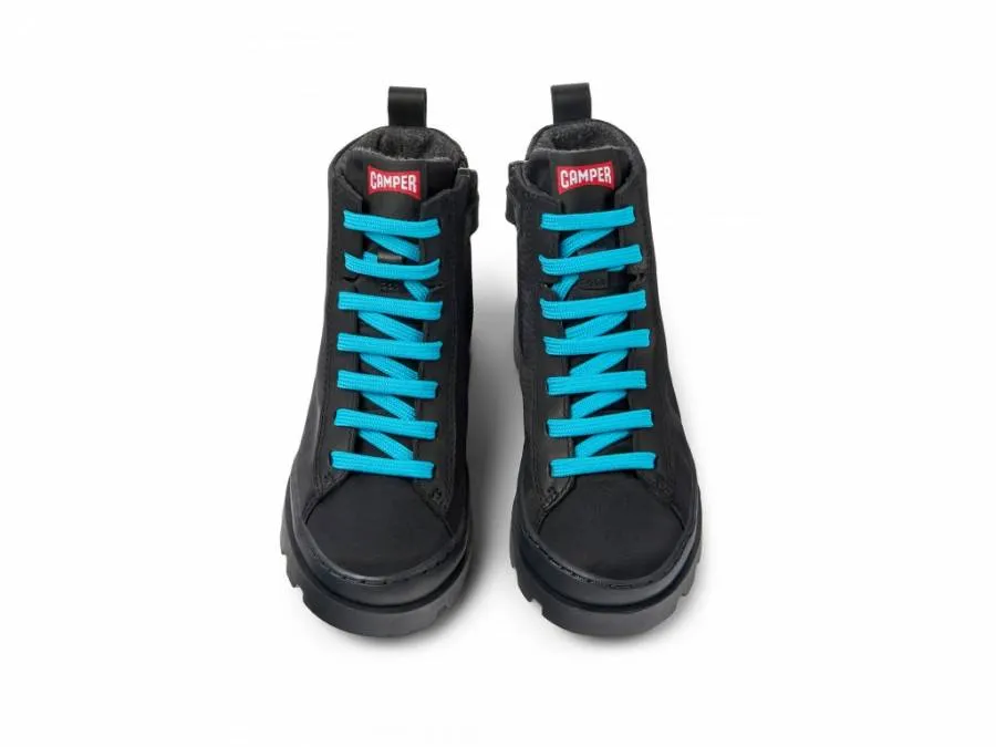 CAMPER BRUTUS K900318-003  BOOTS ANKLE BOOTS J LEATHER BLACK