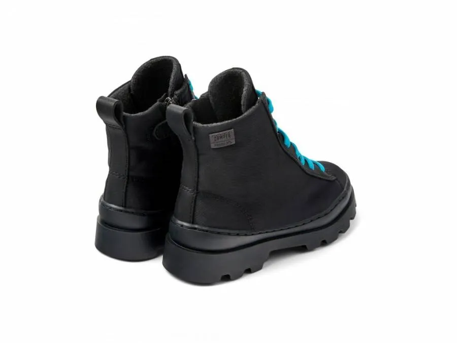 CAMPER BRUTUS K900318-003  BOOTS ANKLE BOOTS J LEATHER BLACK
