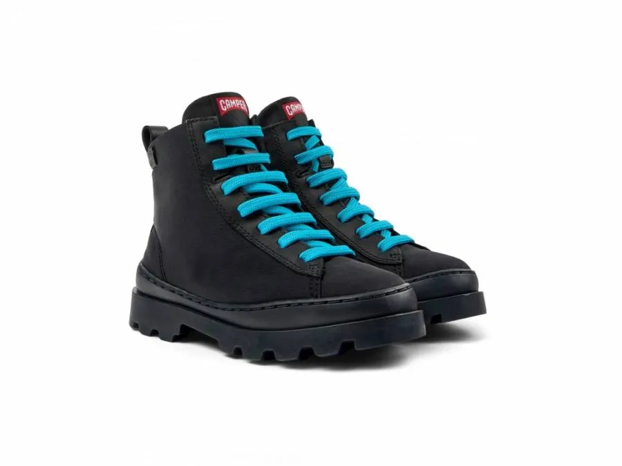 CAMPER BRUTUS K900318-003  BOOTS ANKLE BOOTS J LEATHER BLACK