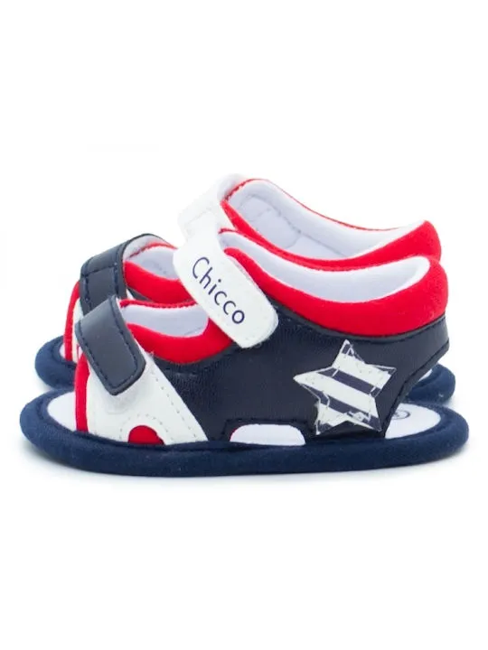 CHICCO BABY BOYS SANDAL NETTARE 69184000000 800 BLUE NAPA PU