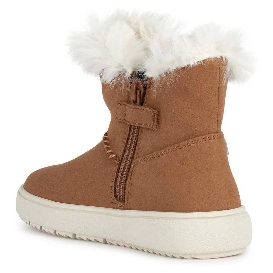 GEOX J THELEVEN D J36HUD 000AU C6627 1 SINTETICO WHISKY JUNIOR ANKLE BOOTS CASUAL SPORT