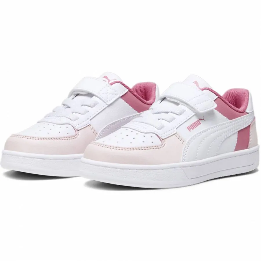 PUMA CAVEN 2.0 BLOCK AC PS 394462 01 WHITE/SILVERSKY/BURST