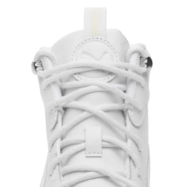 PUMA MAYRA  HI TOP 392316 01 WHITE/WHITE SILVER