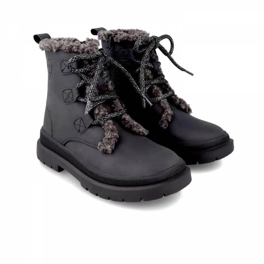 GARVALIN BOTIN CORDONES GIRLS 231560-A  BLACK