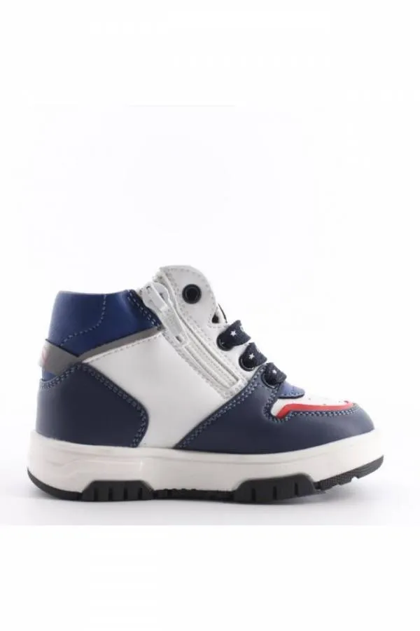 BALDUCCI SNEAKERS CASUAL BOYS BS4681 BLUE/WHITE/RED