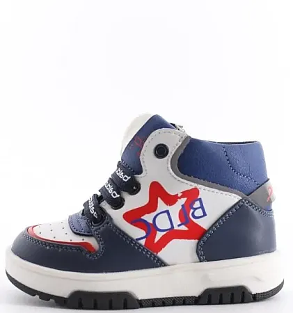 BALDUCCI SNEAKERS CASUAL BOYS BS4681 BLUE/WHITE/RED