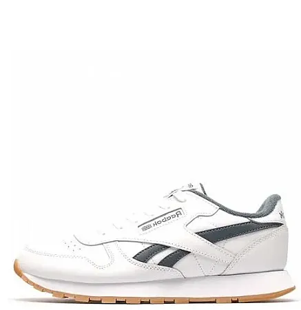 REEBOK CLASSIC LEATHER UNISEX RUNNING COURSE 100033588 FTWWHT/HOOBLU/RBKG