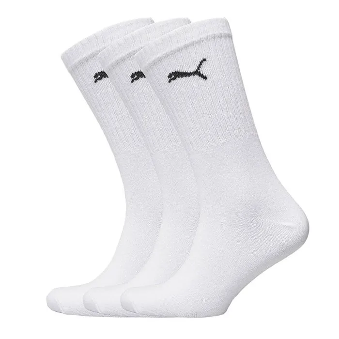 PUMA SPORT JUNIOR 3P ΚΑΛΤΣΑ DOBOTEX 100000965 002  WHITE/WHITE
