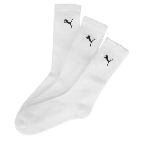 PUMA SPORT JUNIOR 3P ΚΑΛΤΣΑ DOBOTEX 100000965 002  WHITE/WHITE