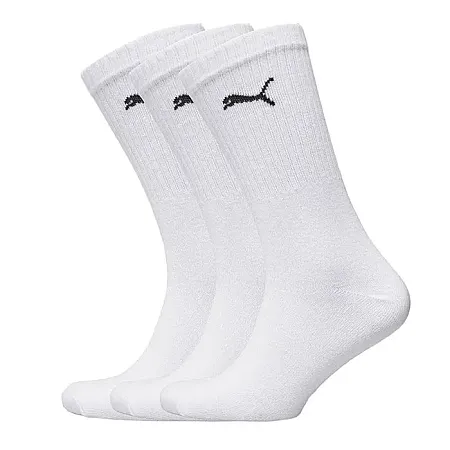 PUMA SPORT JUNIOR 3P ΚΑΛΤΣΑ DOBOTEX 100000965 002  WHITE/WHITE