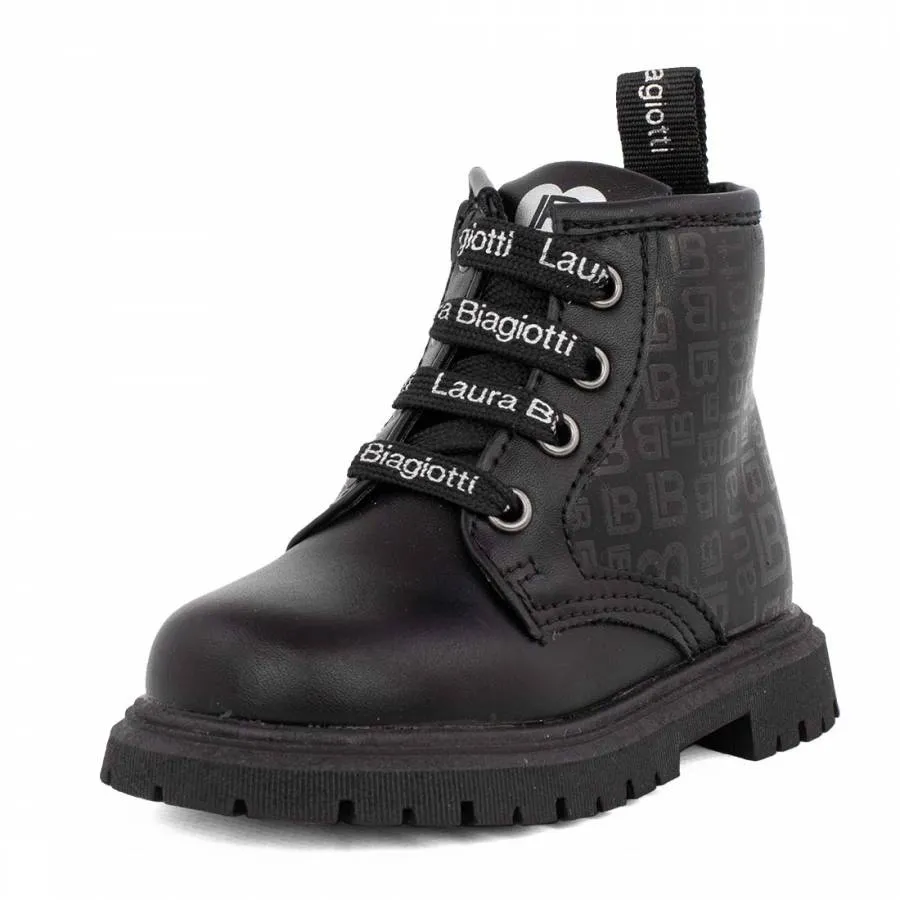 LAURA BIAGIOTTI BABY BOOTS GIRLS 8792 BLACK