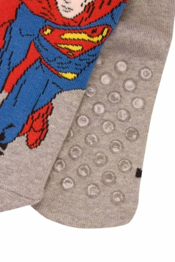 SUPERMAN ΑΝΤΙΟΛΙΣΘΗΤΙΚΕΣ ΠΕΤΣΕΤΕ ΚΑΛΤΣΕΣ SM20511 G ΓΚΡΙ