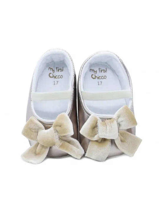CHICCO BABY BALLERINA OPERLA 7004100-050 PLATINUM LAMINATED PU